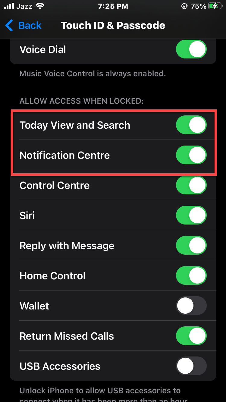 Hide Notification on iPhone Lock Screen