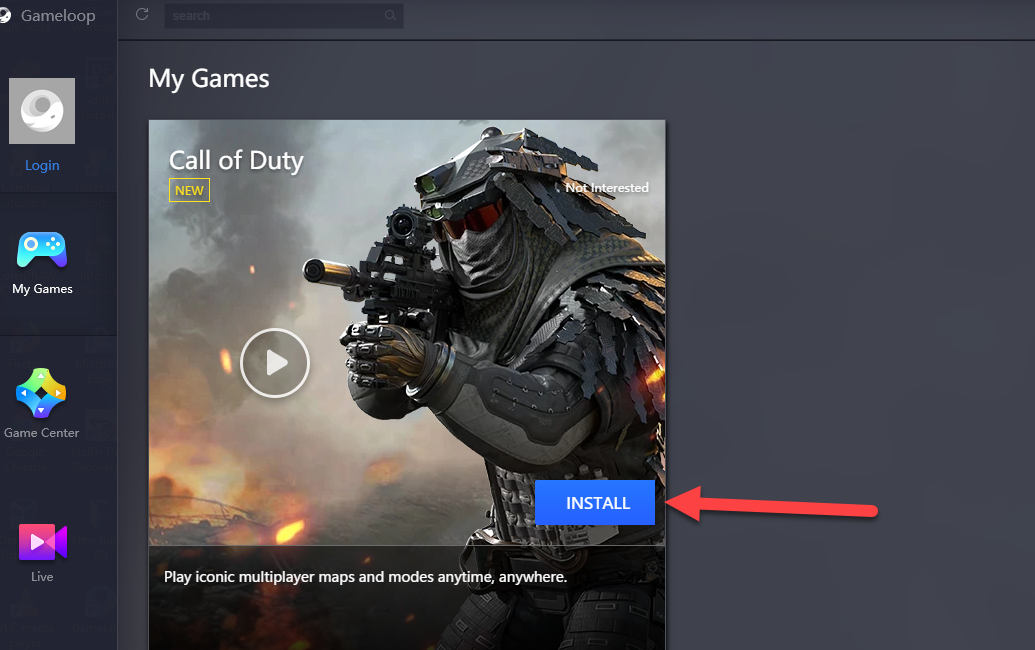 Play Call Of Duty Mobile on PC