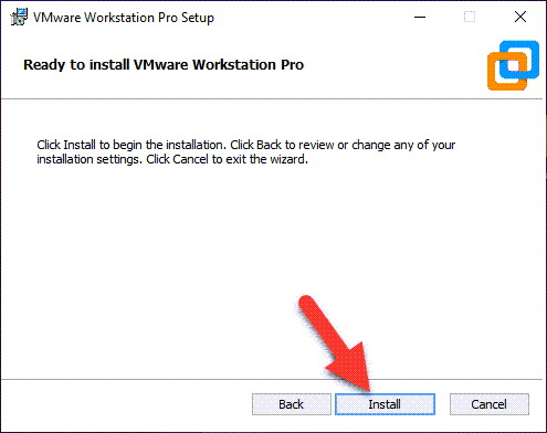 Install VMware