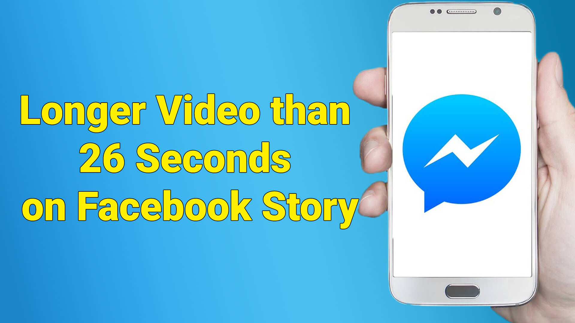 How to Upload a longer video than 26 seconds on Facebook story 2022 ...