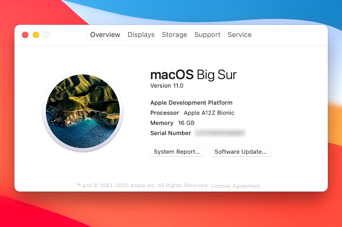 macOS Big Sur ISO Image
