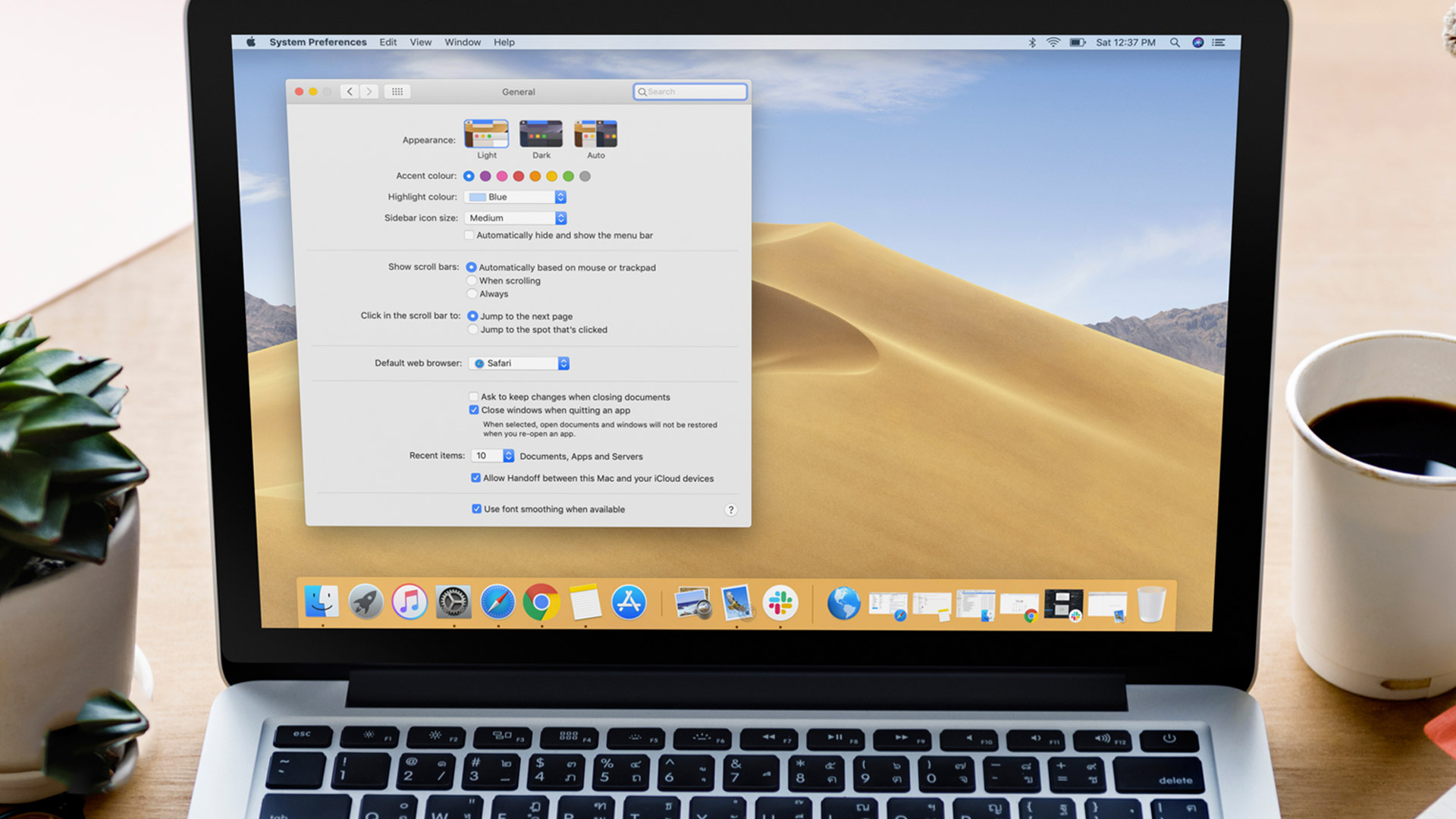Enable Auto Dark Mode on macOS Catalina 10.15