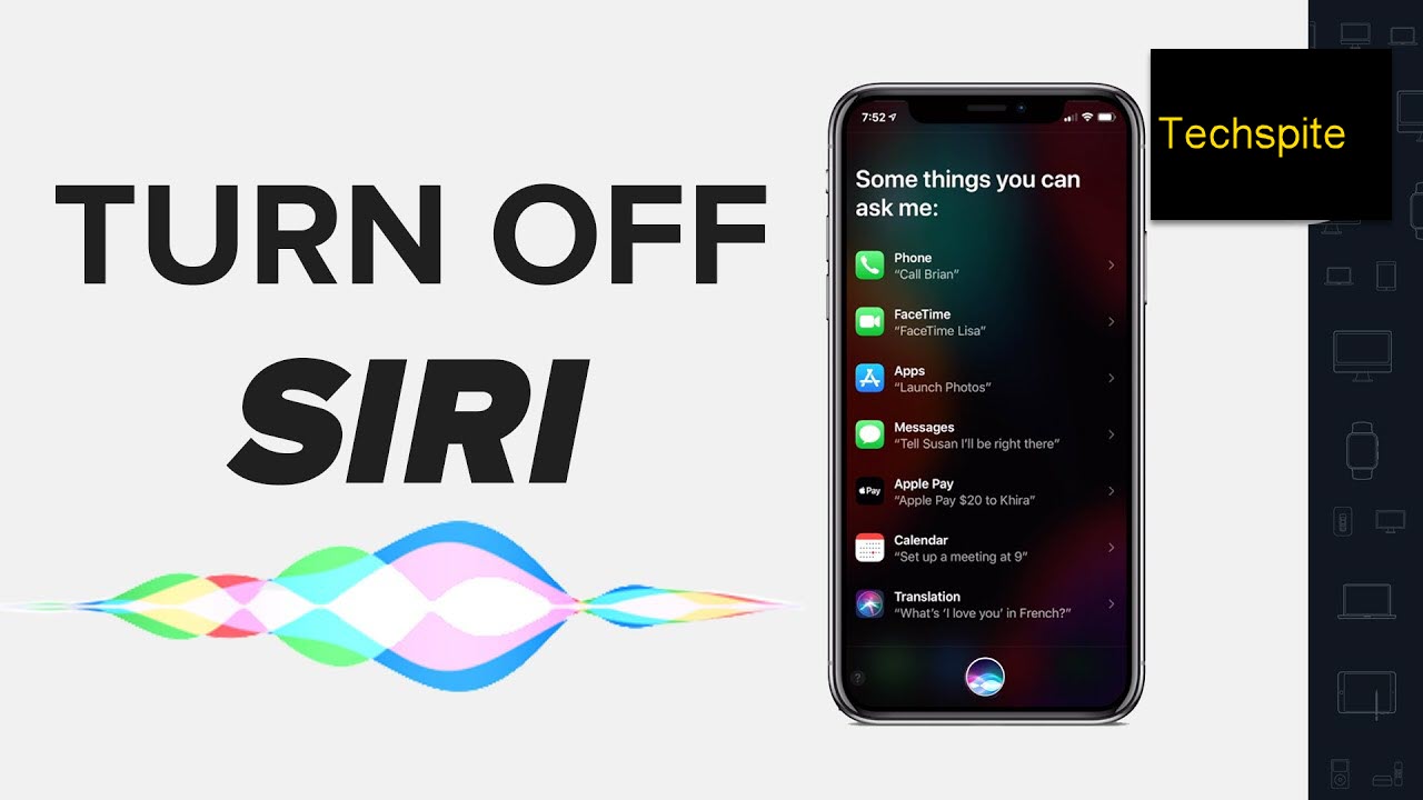 Turn Siri Off in iOS and macOS