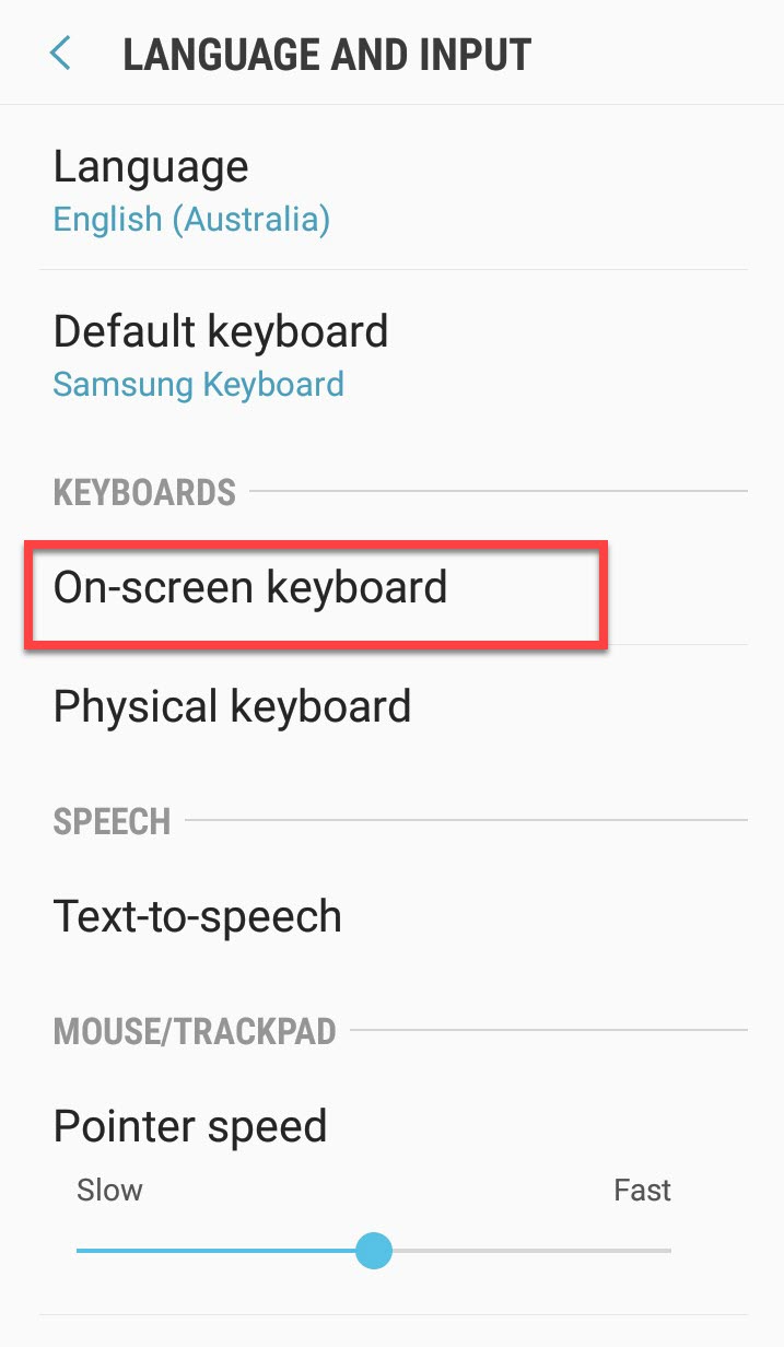 Clear or Reset Android Keyboard History