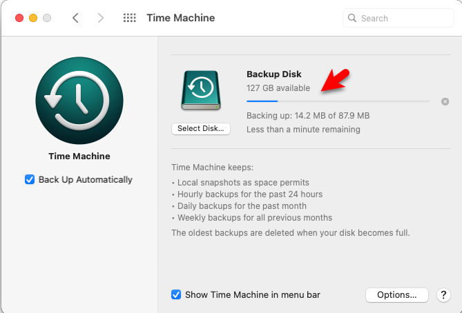 Backup Mac to an External Drive