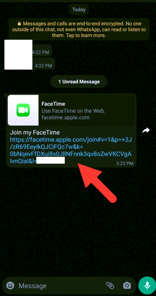 FaceTime From an iPhone to Android