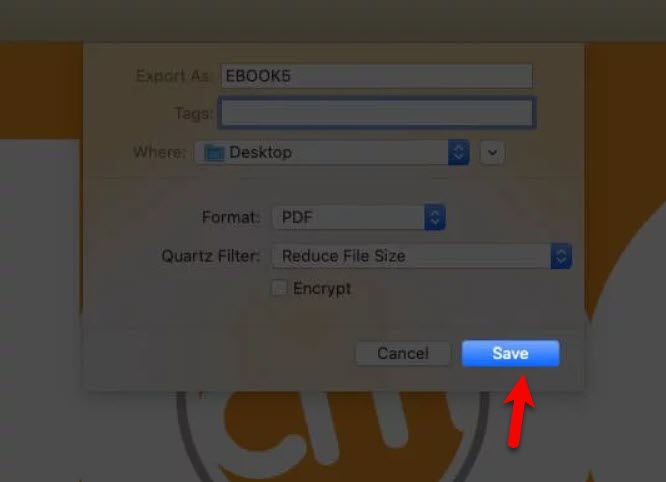 Reduce PDF File Size on Mac