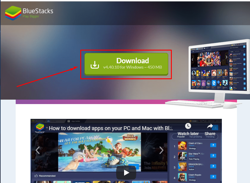 How to download and install BlueStacks