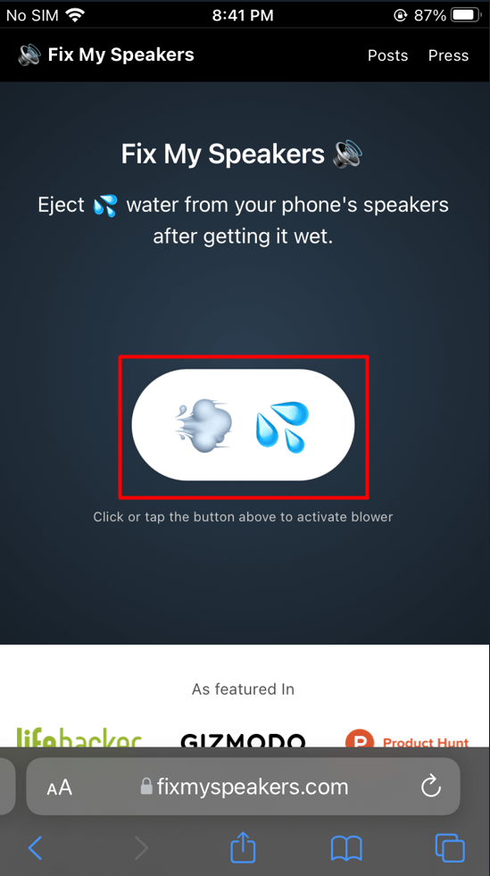 Get Water Out of iPhone Speakers