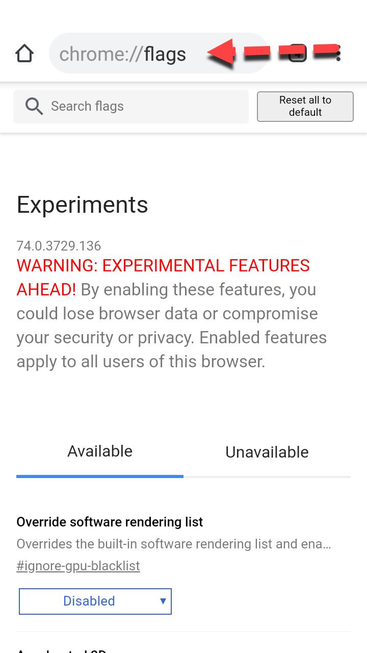 Enable Google Chrome Dark Mode on Windows Android and iSO