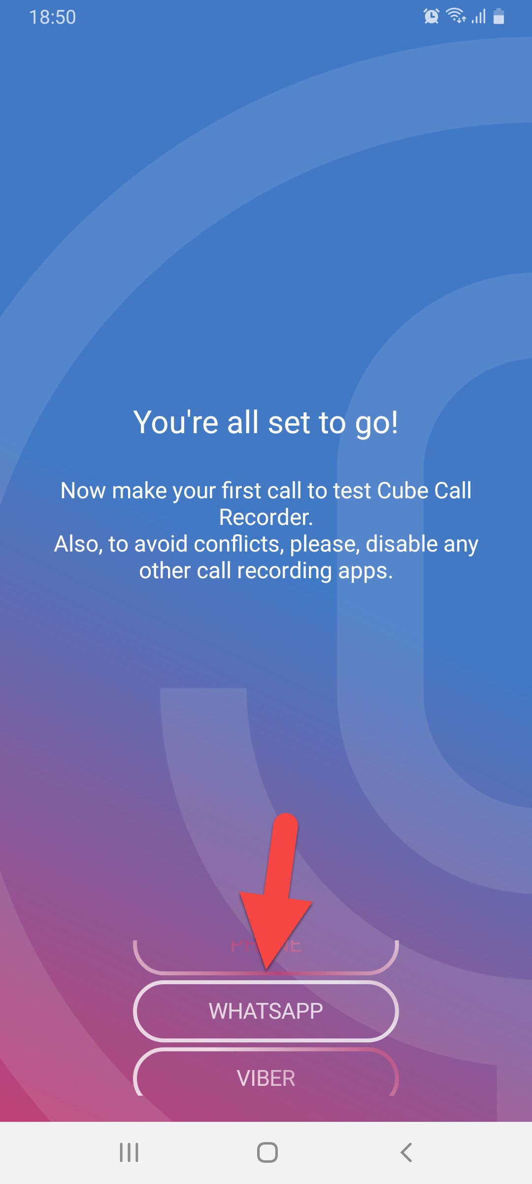 Record WhatsApp Calls on Android