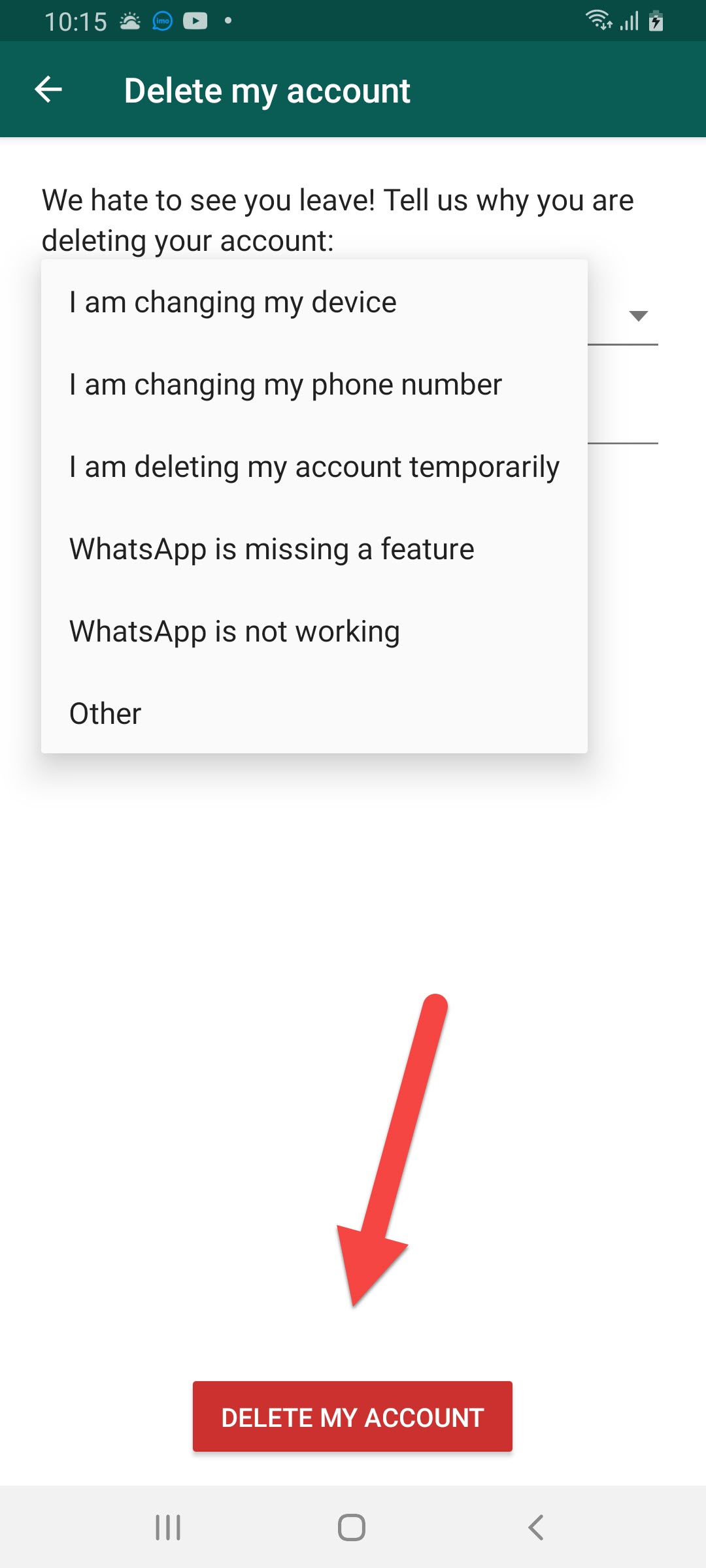 How to Delete Your WhatsApp Account on Android, iOS