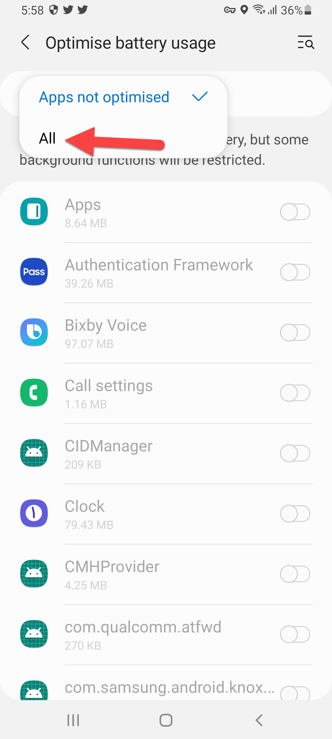Block Internet Access For Specific Apps in Android
