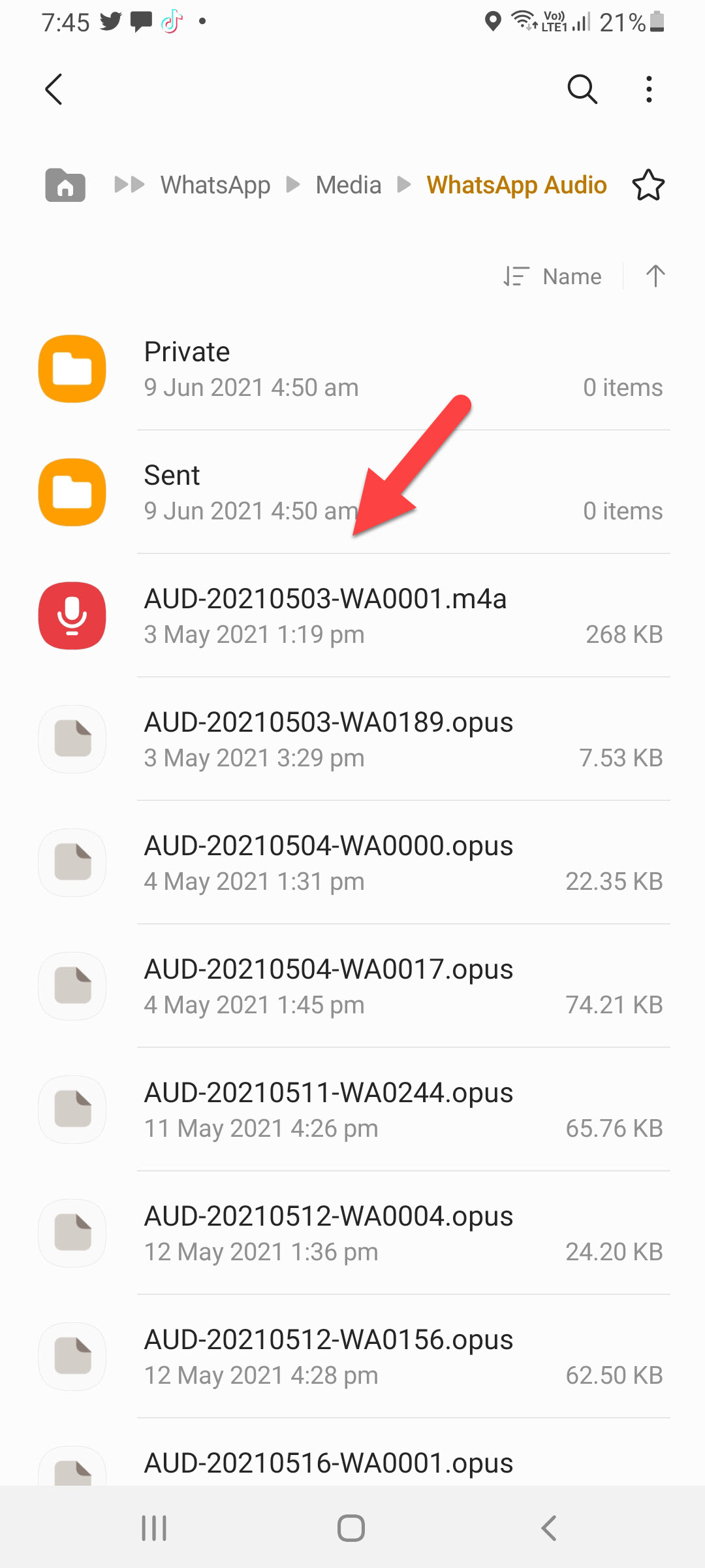  Save Audio From WhatsApp on Android