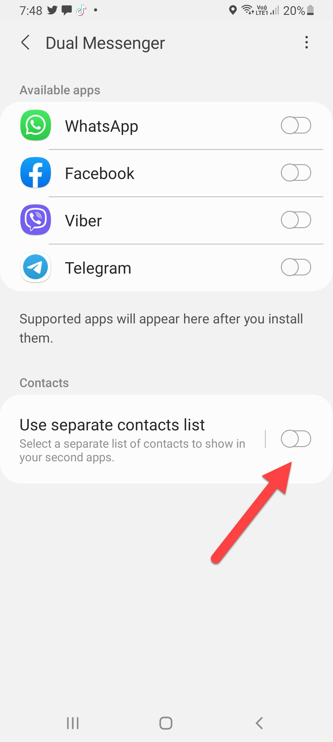 Two WhatsApp Accounts on the Same Phone