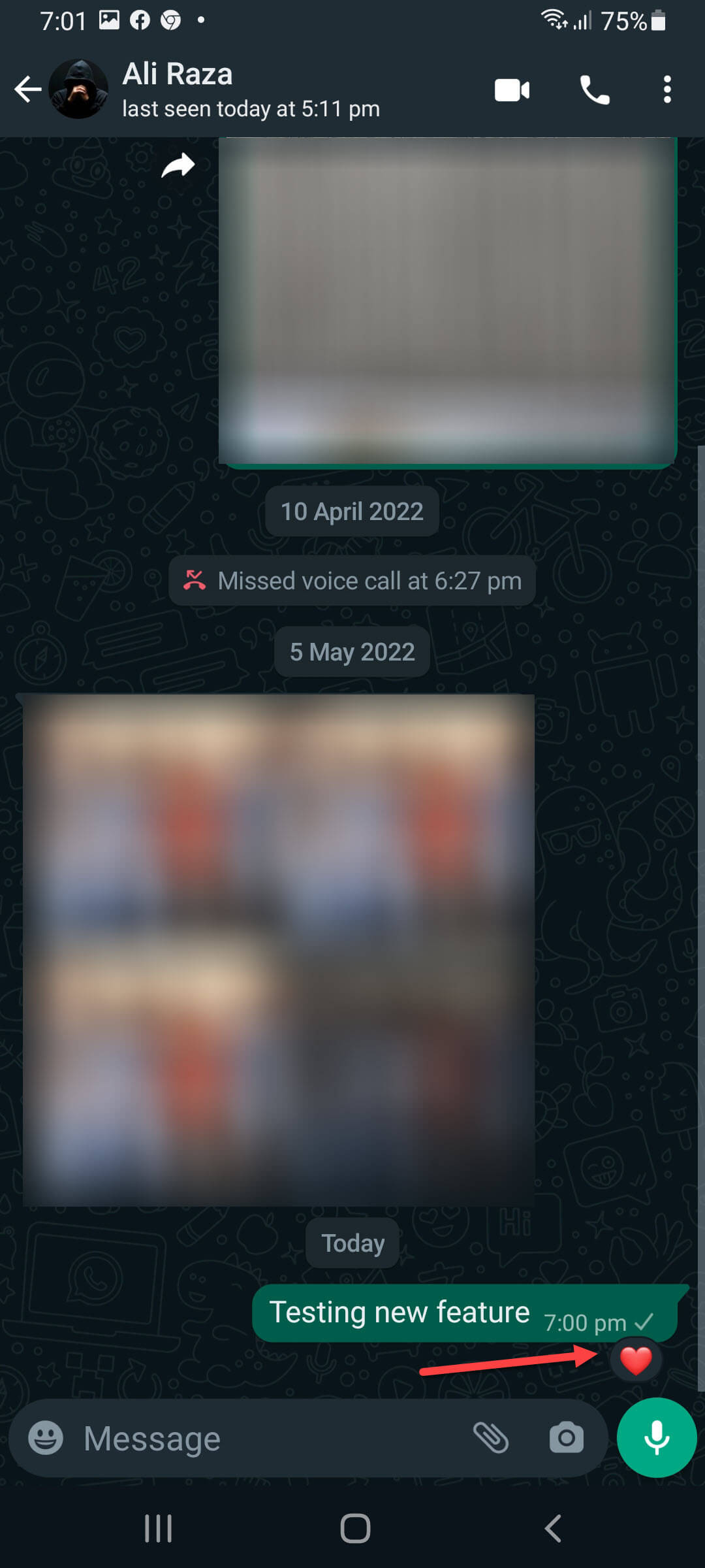 React to WhatsApp Messages with Emojis