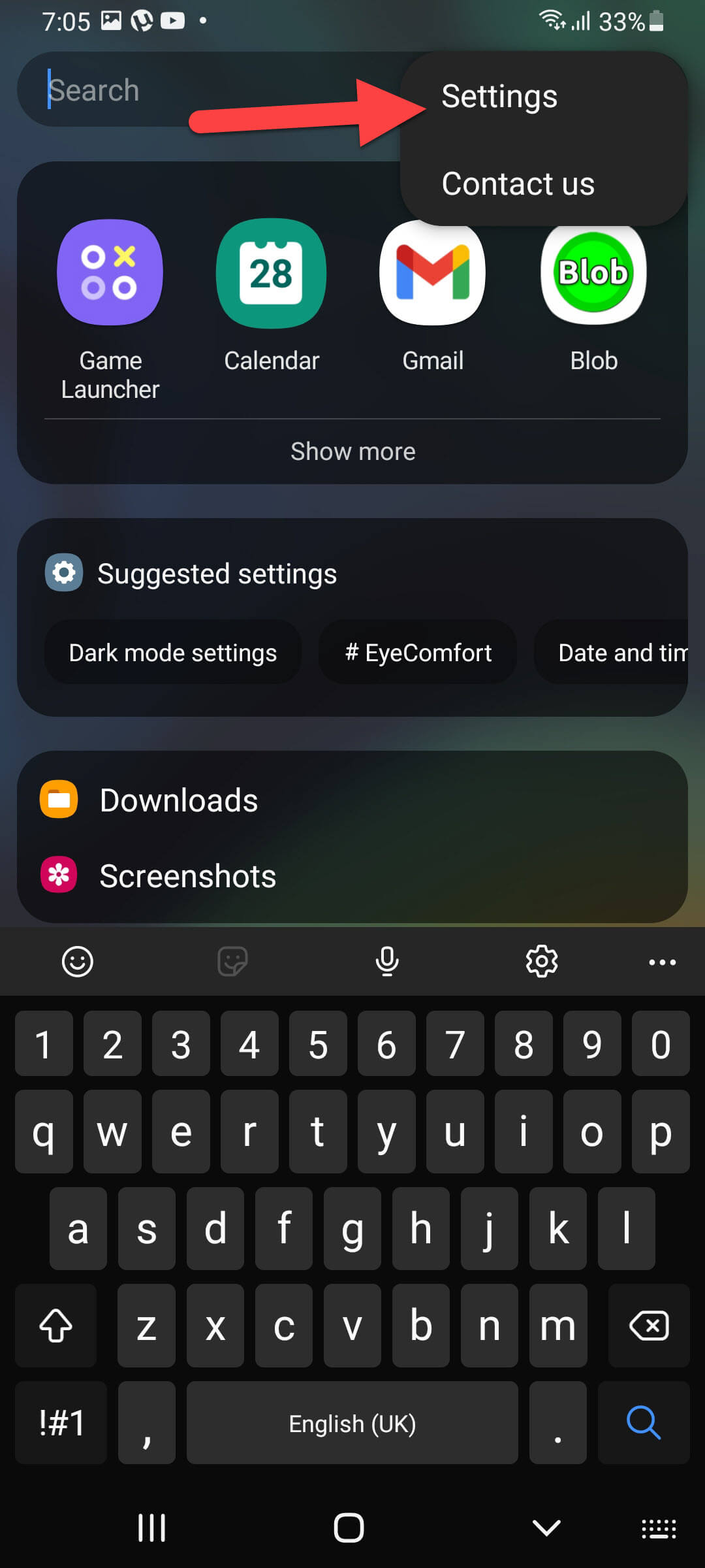Remove Suggested Apps on Samsung From Recents