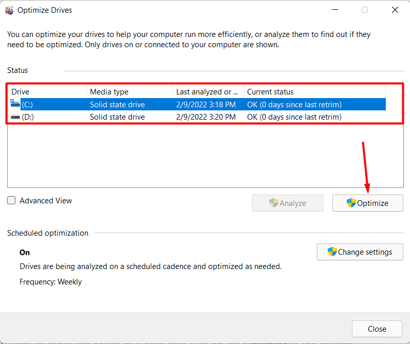 Check Hard Disk health in Windows 11