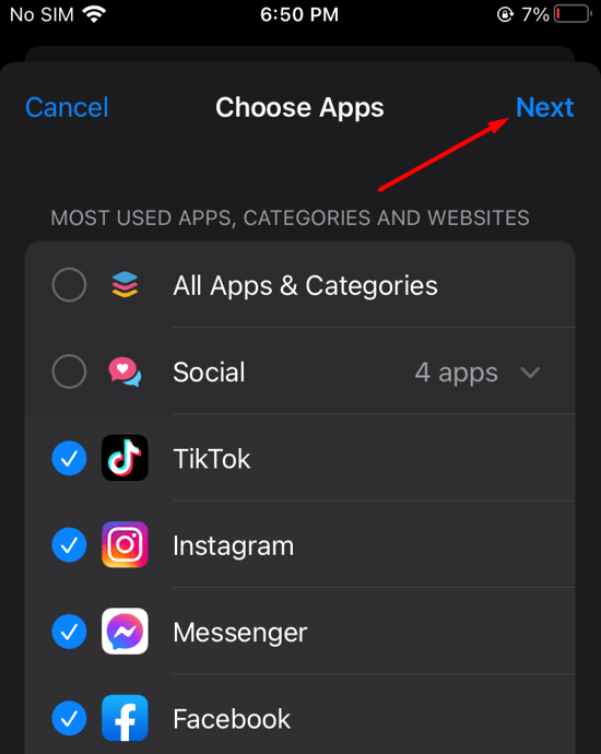 How to Lock iPhone Apps Using Screen Time on iOS 16?