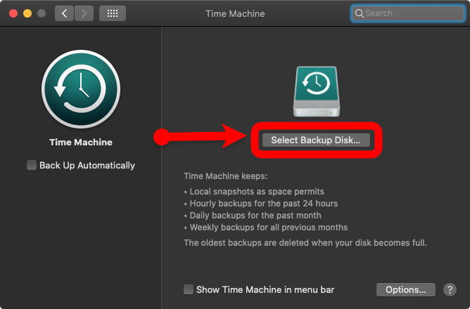 Backup Your Mac Computer with Time Machine