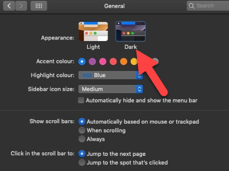 Enable macOS Mojave Dark Mode on VirtualBox