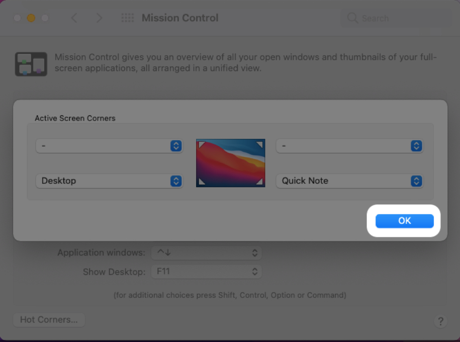 Use Quick Notes in macOS Monterey