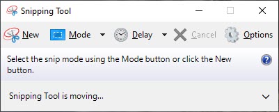 Take Screenshots on Windows 10