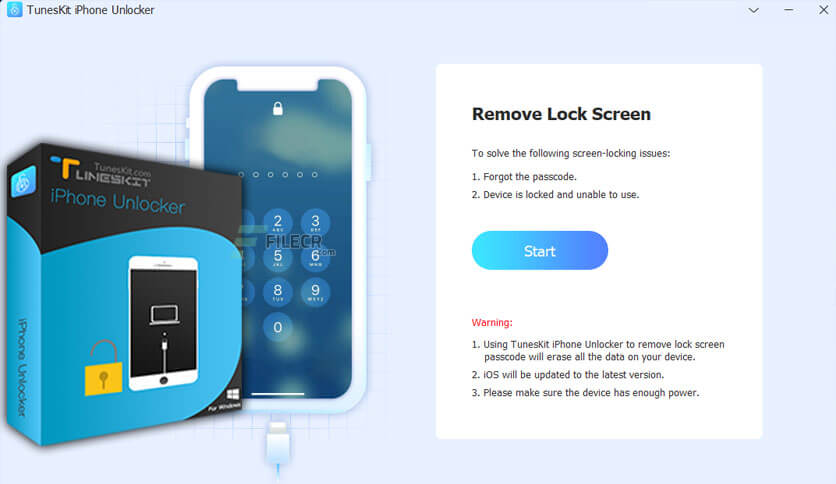 TunesKit iPhone Unlocker