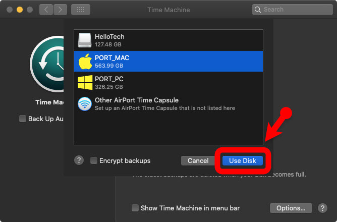 Backup Your Mac Computer with Time Machine