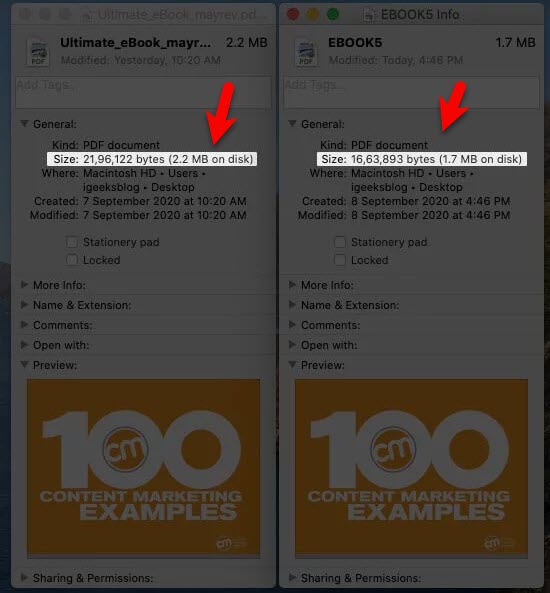 Reduce PDF File Size on Mac