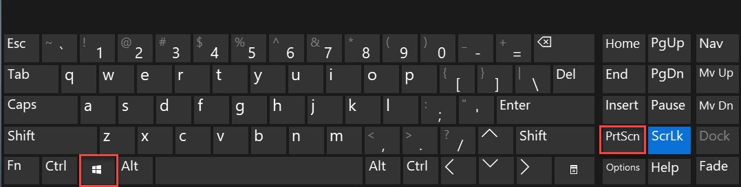 Take Screenshots on Windows 10