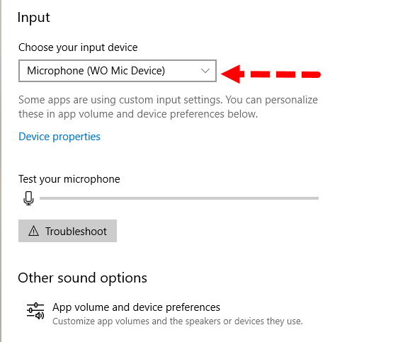 Smartphone as a Windows Microphone