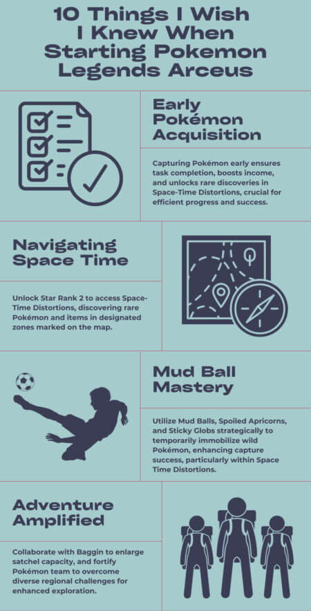 10 Things I Wish I Knew When Starting Pokemon Legends Arceus