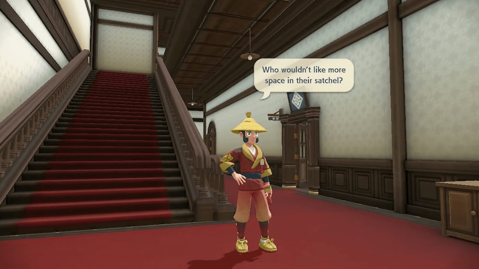 Use the storage box and upgrade your Satchel