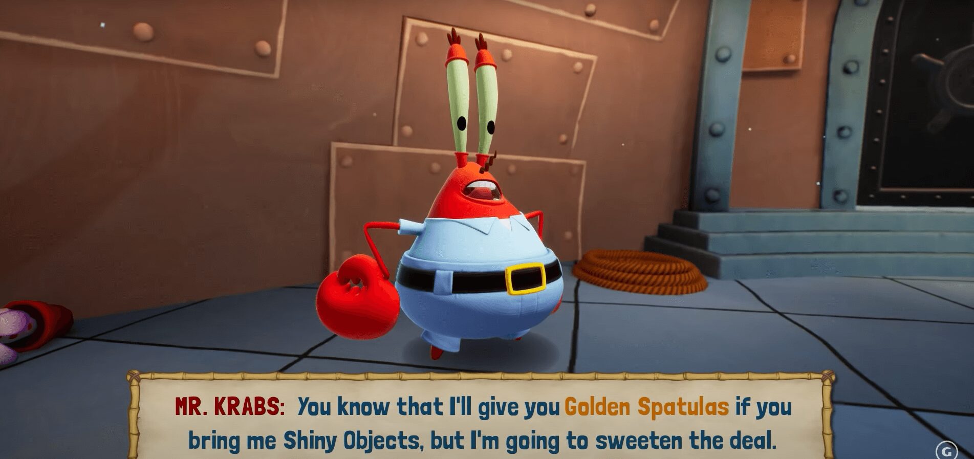Pay attention to the dialogue