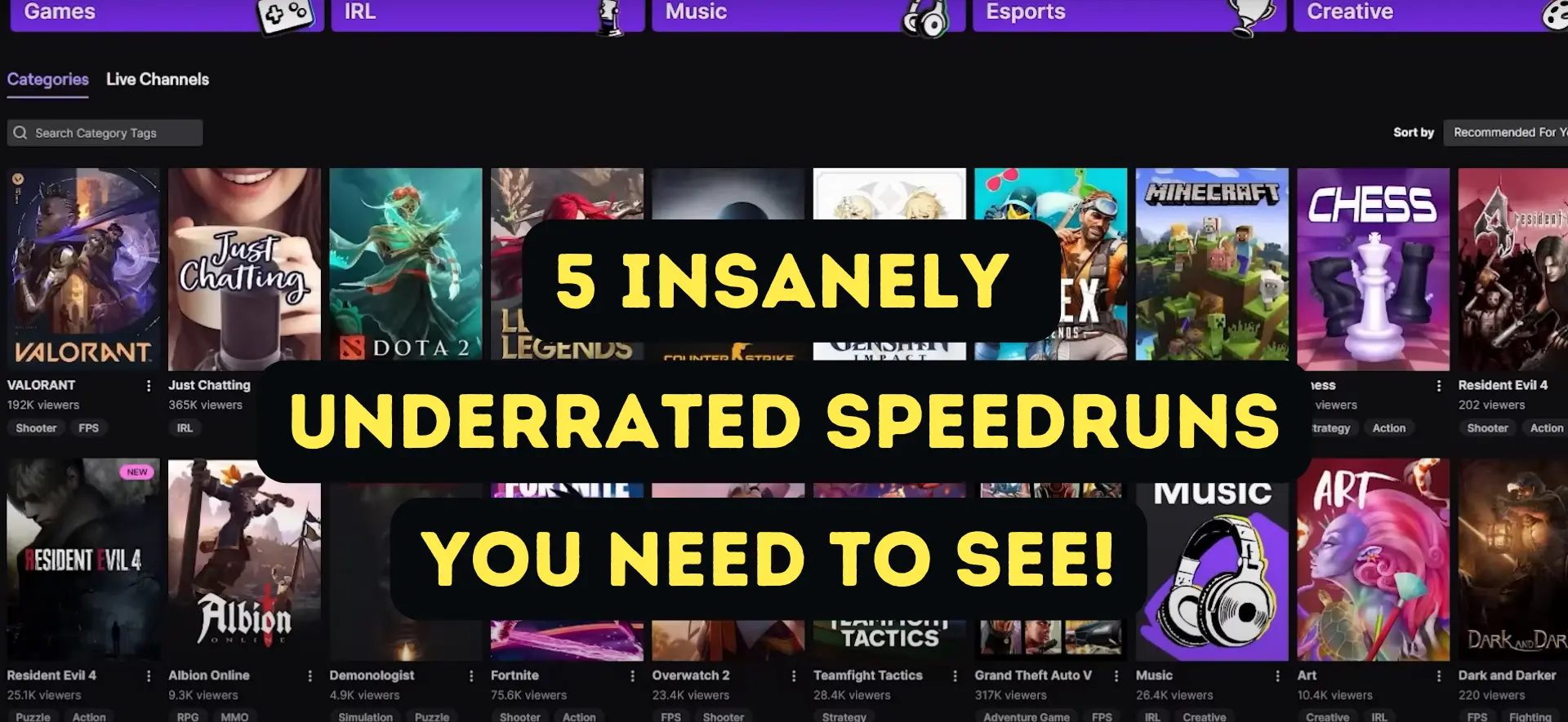 5 Insanely Underrated Speedruns You Need To See!