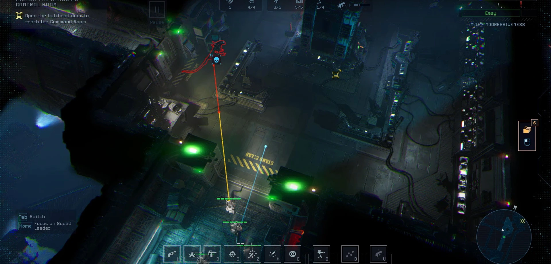 Approach every room as a potential threat