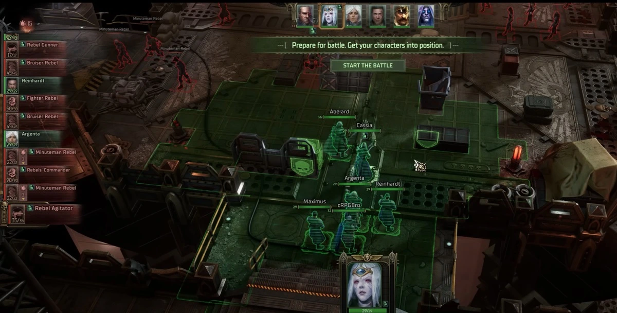 Warhammer 40,000: Rogue Trader - Assemble Your Party and Establish Formation