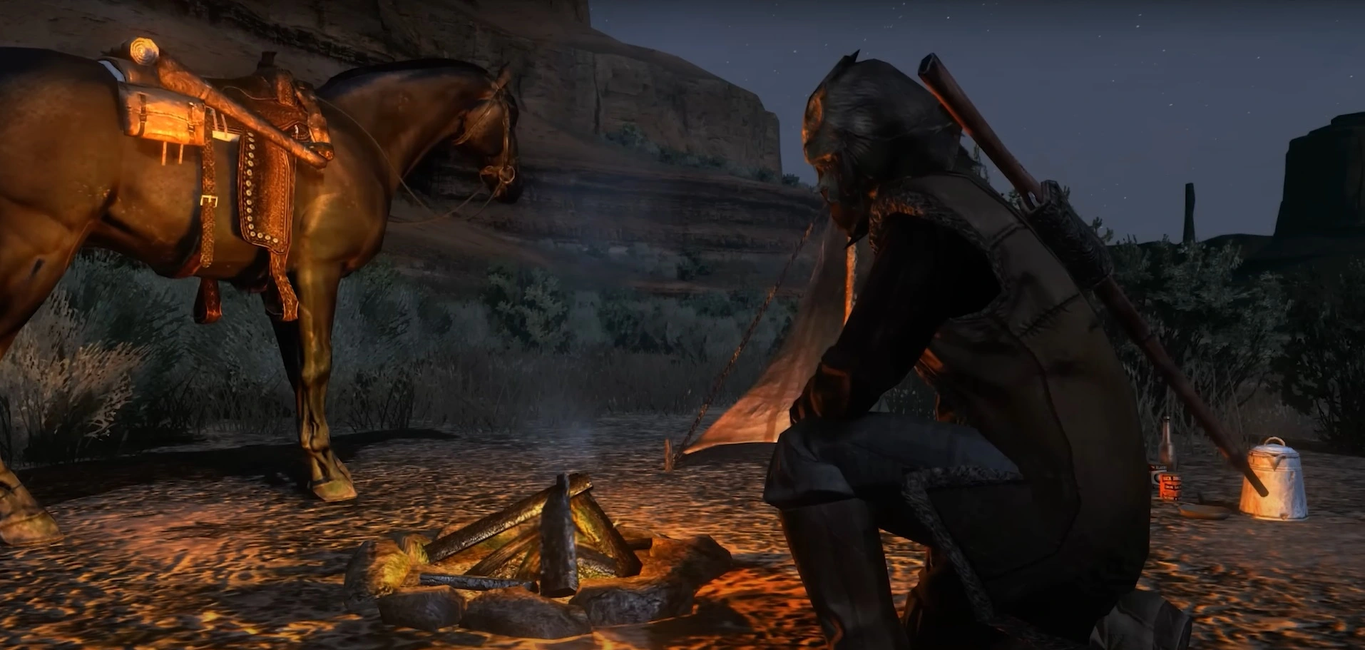 Red Dead Redemption Pro Tips- Built A Camp