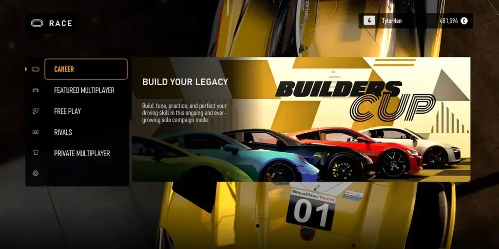 Forza Motorsport- Career Mode