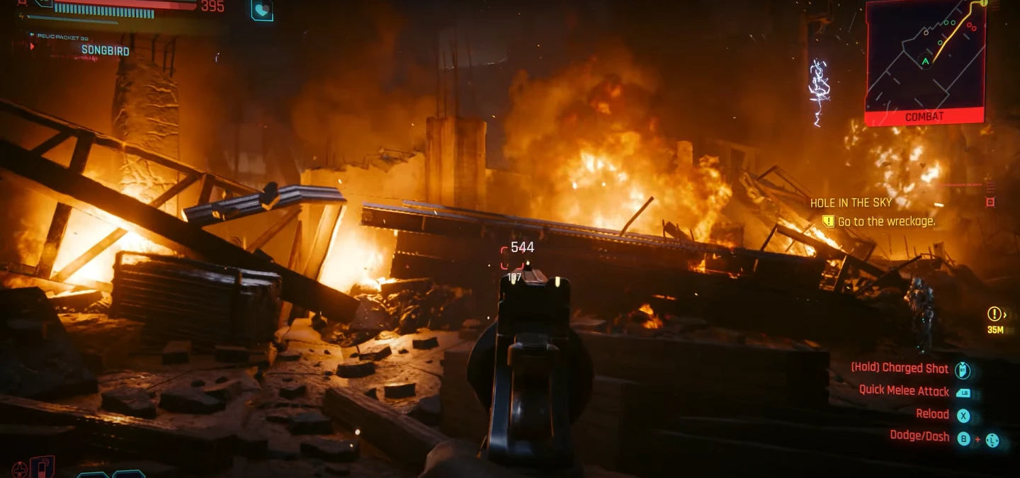 Cyberpunk 2077 Phantom Liberty: Tips and Tricks- check stamina