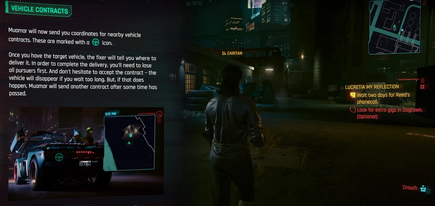 Contracts for vehicles