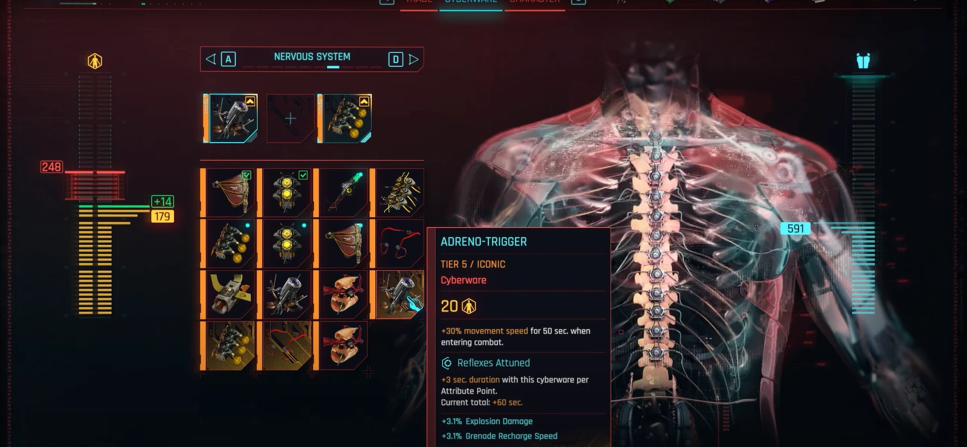 Cyberpunk 2077 Phantom Liberty: Tips and Tricks- cyberware