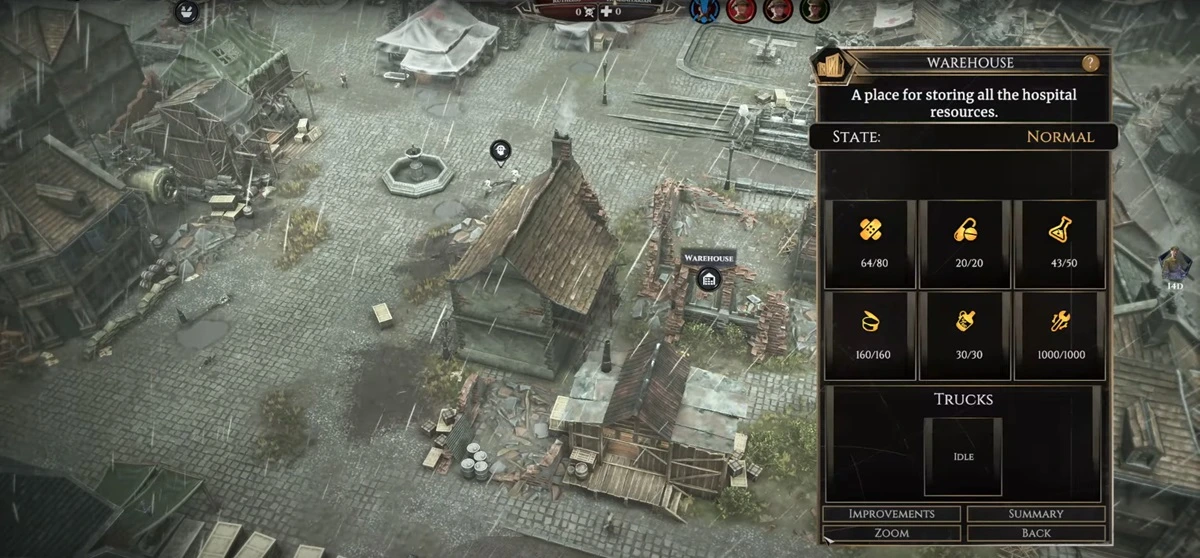 Delay Warehouse upgrades