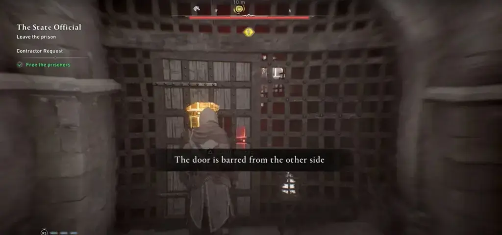 How to unlock barred doors