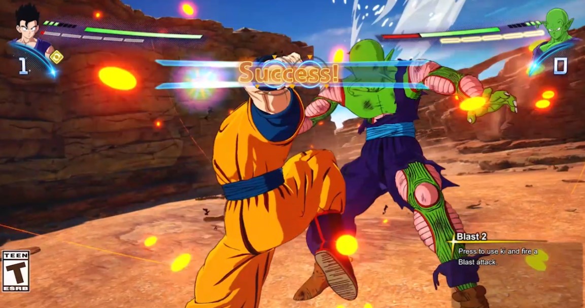 Fighting in Dragon Ball: Sparkling Zero