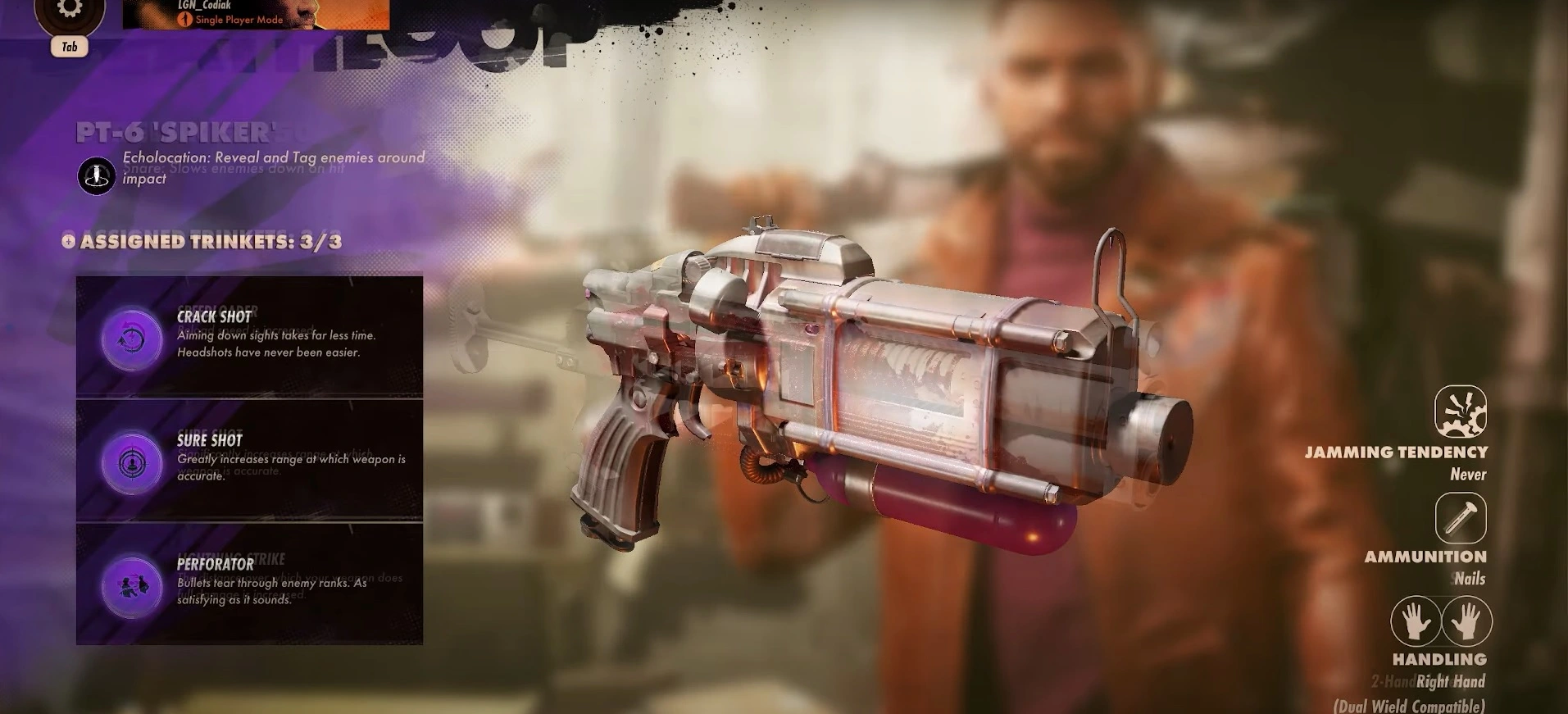 Explore weapons and abilities