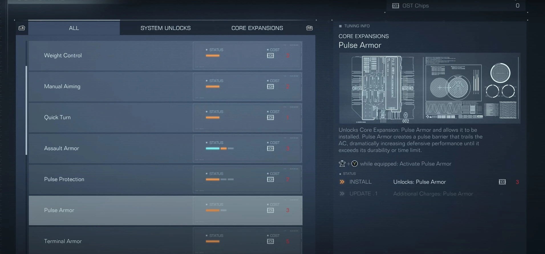 Armored Core 6 Tips- For A Little Cost, You May Respect The OS Tuning of Your Mech