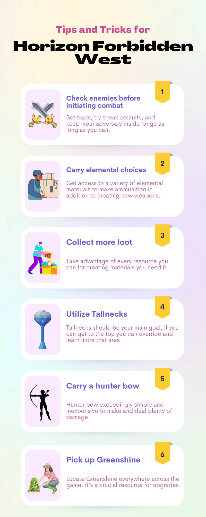 Tips and Tricks for Horizon Forbidden West