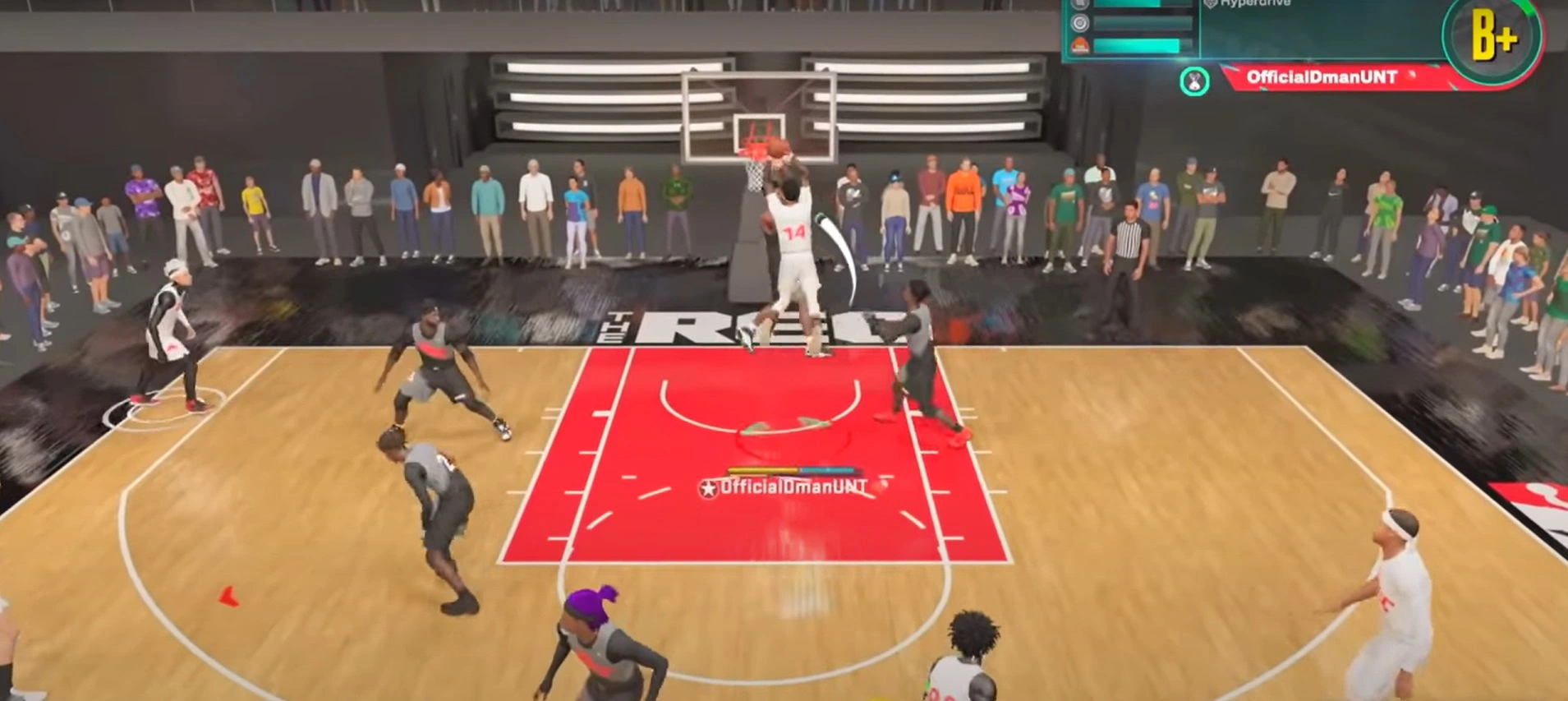 How to do two-hand dunk